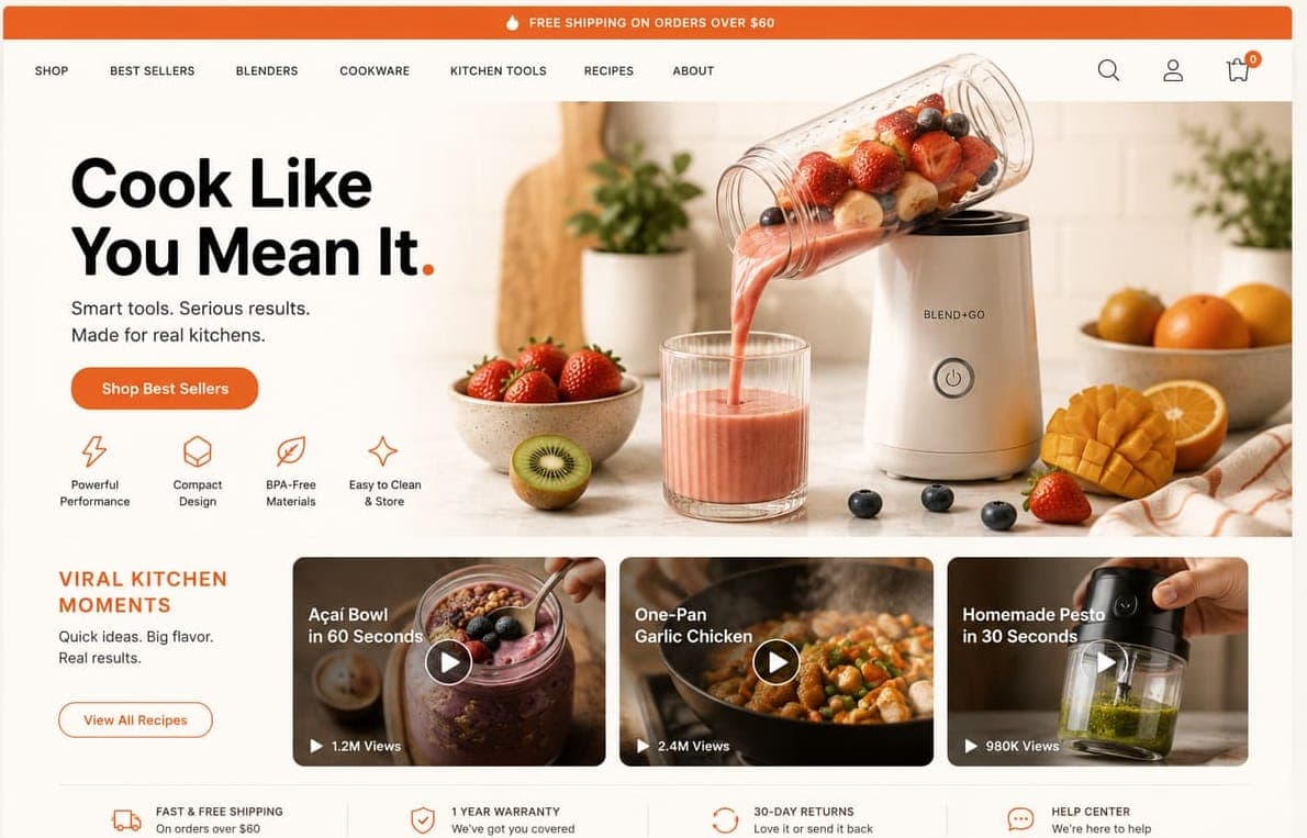 Culina Living — Shopify store built by Rystella