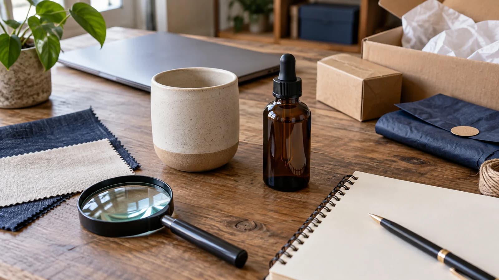 Curated product candidates and a scoring notebook for niche research